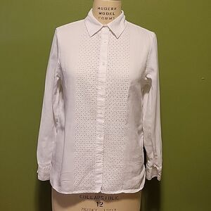Size MP, Talbotts linen shirt